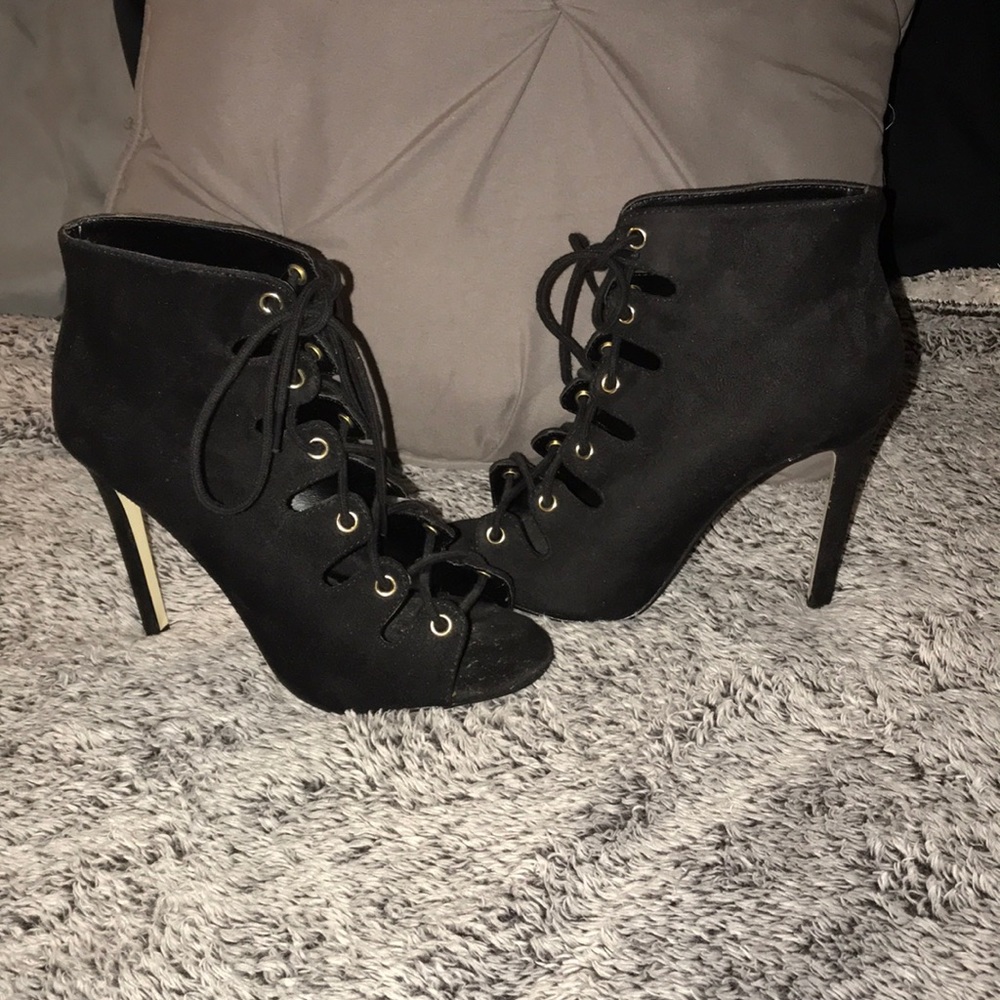 Lace up heels